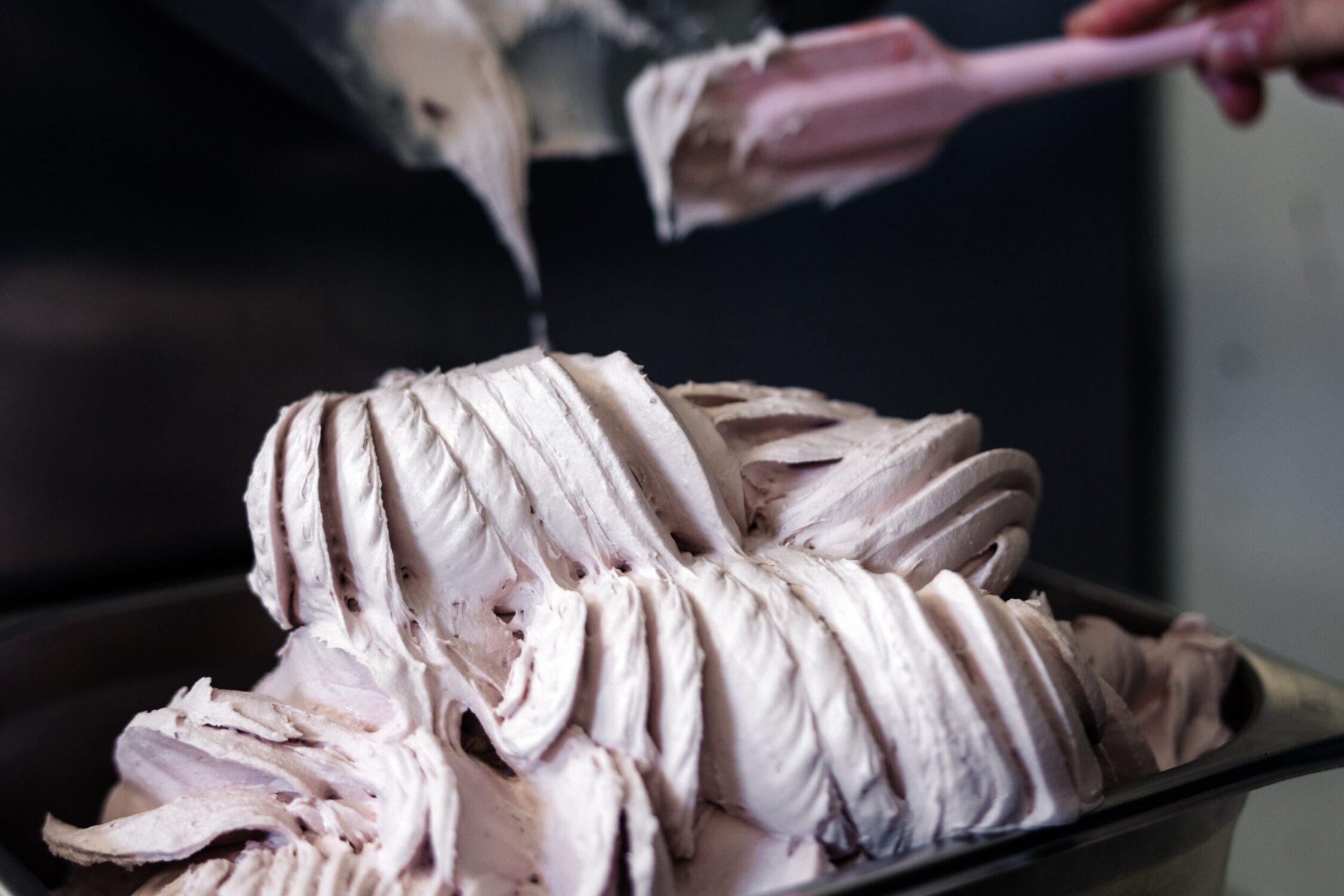 Olika smaker av glass från Farmors