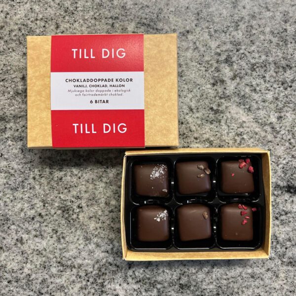 Chokladdoppade kolor presentask - Till dig - Bild 2