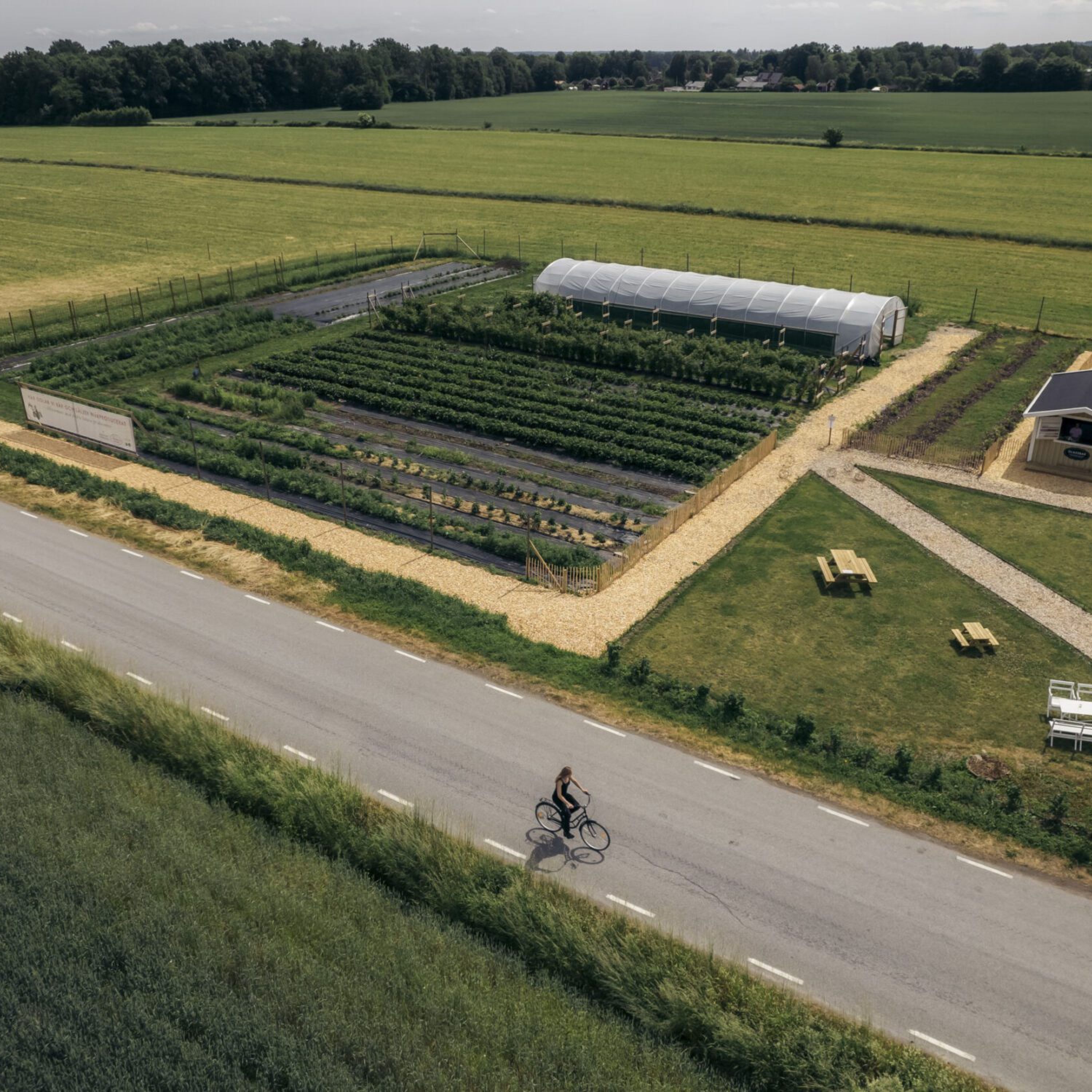 Emilia som äger och driver Farmors i Grimslöv